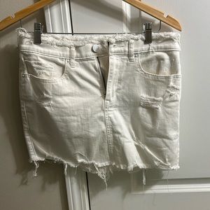 Express denim skirt